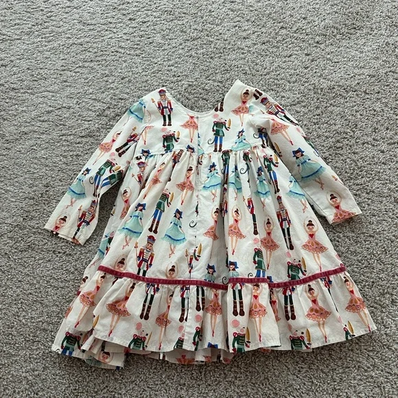 Pink Chicken Festive Nutcracker Dress - Picture 3 of 5